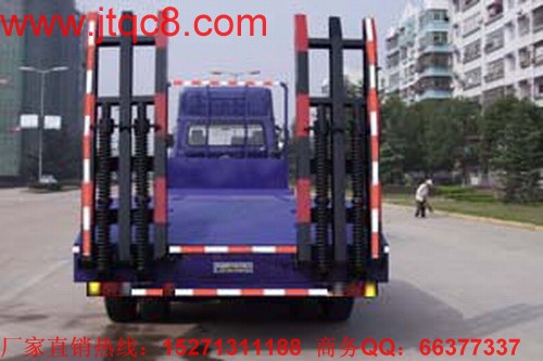 前四后八平板運輸車拖車