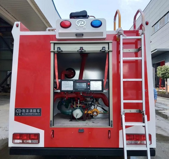 慶鈴五十鈴雙排座消防車價格廠家直銷